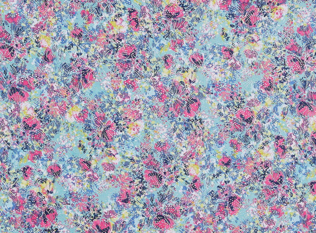 CROCHET LACE PRINT  | 12422-4542  - Zelouf Fabrics