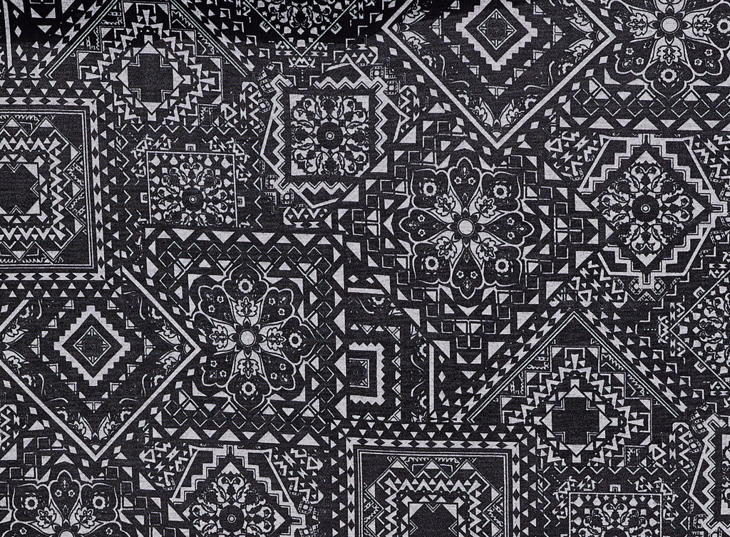 999 BLACK | 12528-9911 - CHESTER SWEATER KNIT - Zelouf Fabrics