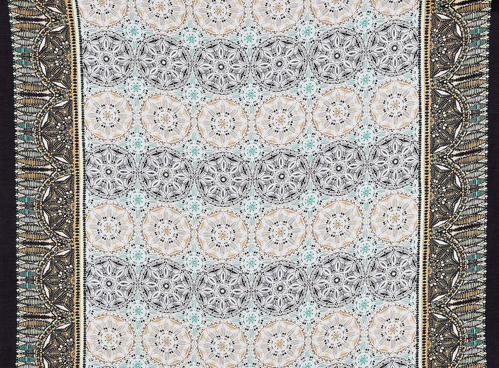 RAYON CHALLIS PRINT  | 12578-8901  - Zelouf Fabrics