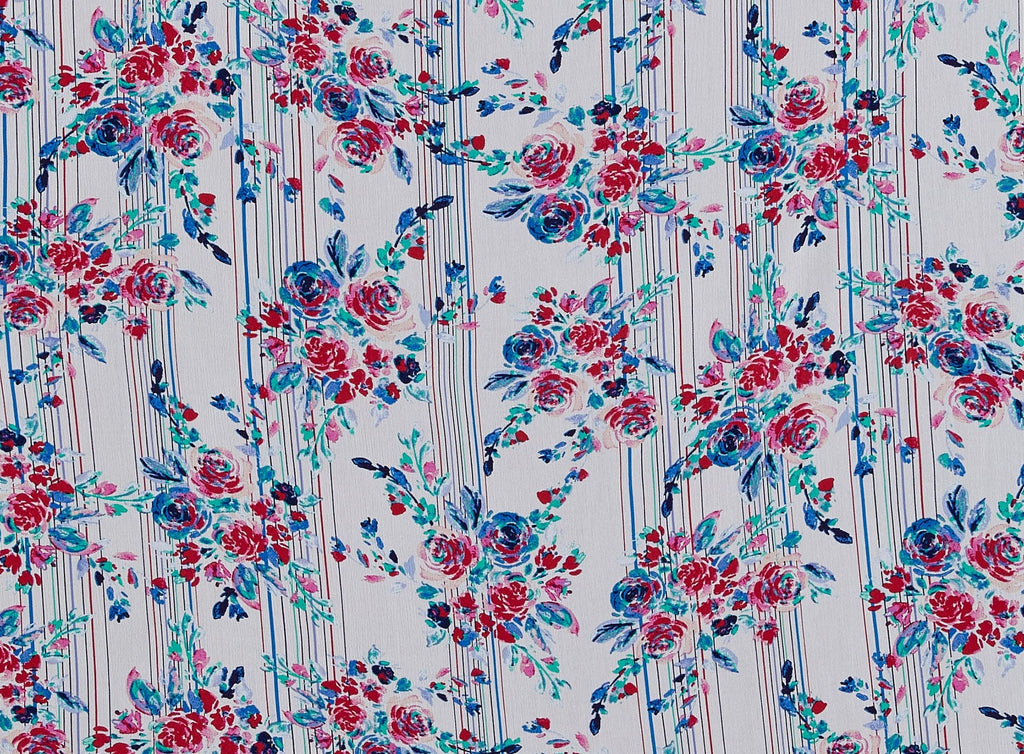 SKYLAR RAYON CREPE PRINT  | 12615-4638  - Zelouf Fabrics