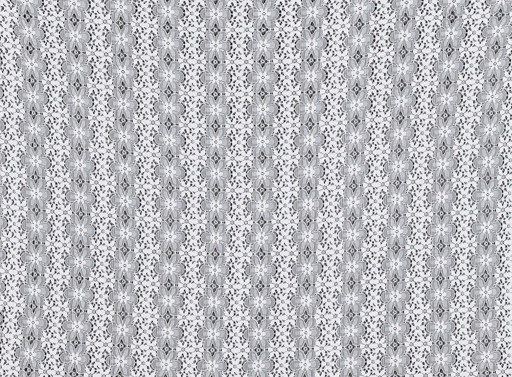 C111 WHITE | 12691-3995 - DREAMER LACE PRINT - Zelouf Fabrics