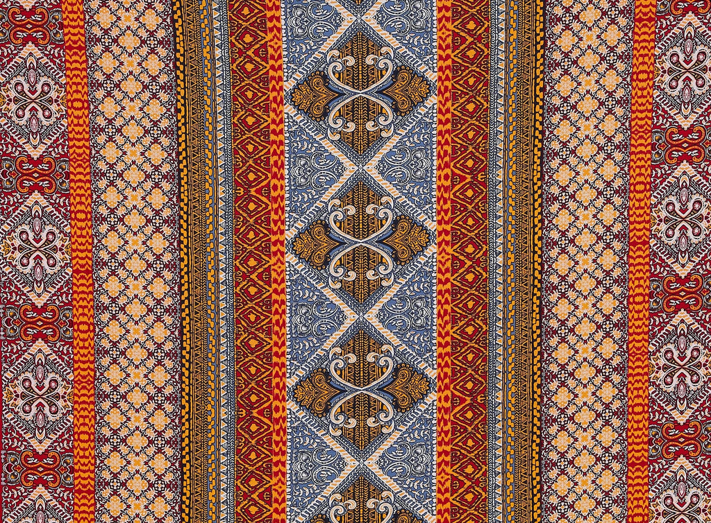 AZAR ETHNIC PRINT CREPE  | 12692-1323  - Zelouf Fabrics