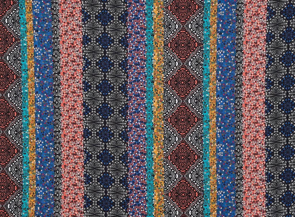 JASMINE DITZY FLORAL ON BELLE CREPE  | 12766-1323  - Zelouf Fabrics