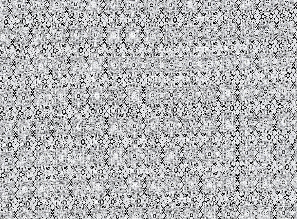 111 WHITE | 12874-3222 - "LYDIA" DOILY LACE - Zelouf Fabrics