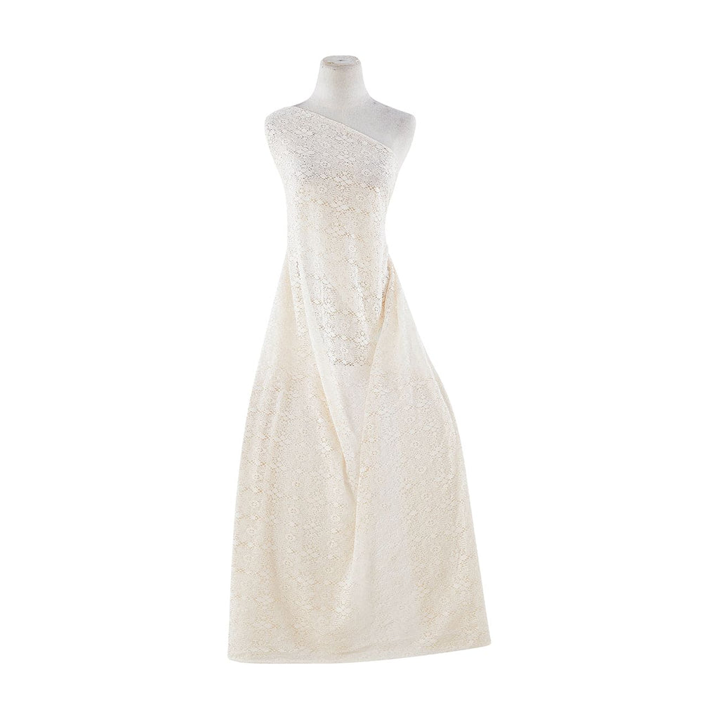 211 IVORY | 12874-3222 - "LYDIA" DOILY LACE - Zelouf Fabrics