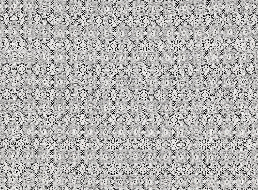 211 IVORY | 12874-3222 - "LYDIA" DOILY LACE - Zelouf Fabrics