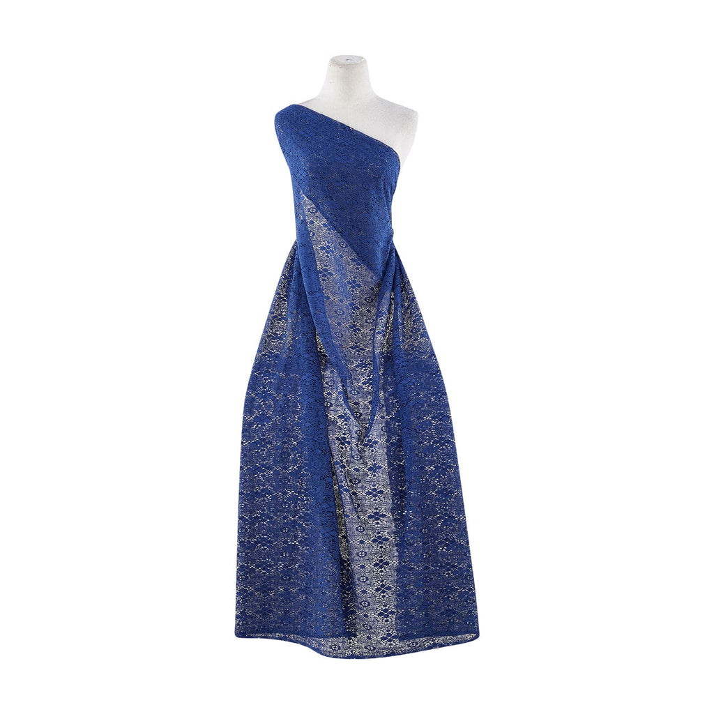 449 DEEP BLUE | 12874-3222 - "LYDIA" DOILY LACE - Zelouf Fabrics