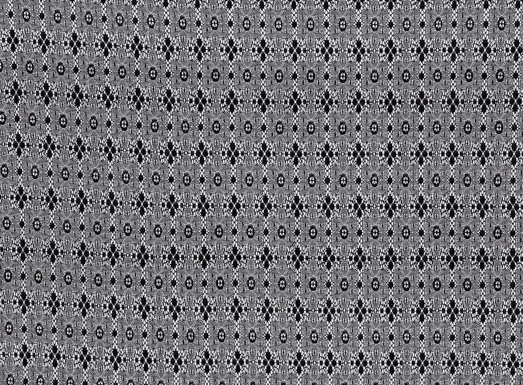 999 BLACK | 12874-3222 - "LYDIA" DOILY LACE - Zelouf Fabrics