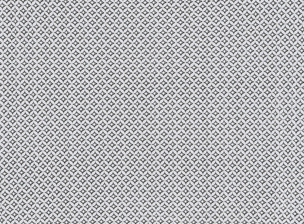 111 WHITE | 12875-3222 - "GEORGIE" COTTON NYLON LACE - Zelouf Fabrics