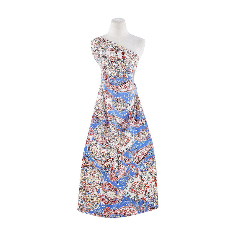 FESTIVE PAISLEY ON SKYLAR RAYON CREPE  | 12879-4638