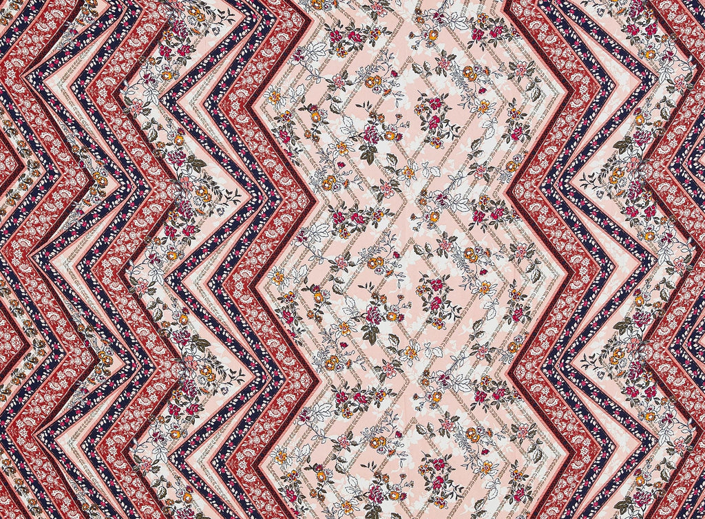 BLOOM VALLEY PRINT CREPE | 12924-1540  - Zelouf Fabrics