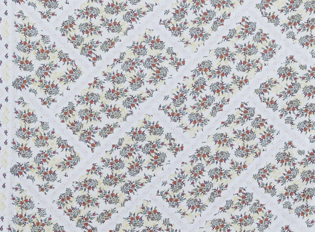MARIBELLE PACTHWORK LACE PRINT KAITLYN CHIFFON  | 12968-5371  - Zelouf Fabrics