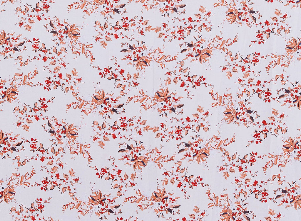 MARGUERITE OMBRE FLORAL PRINT KAITLYN CHIFFON  | 12969-5371  - Zelouf Fabrics
