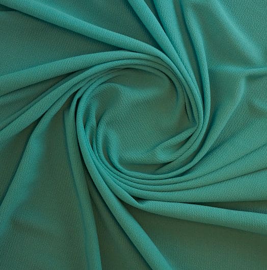 BRILLIANT TURQUOISE | 22595 - HILTON CREPE - Zelouf Fabrics