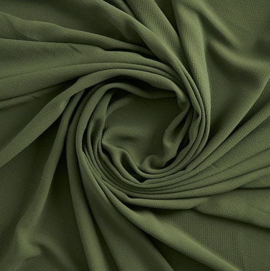 OLIVE DELUXE | 22595-GREEN - HILTON CREPE - Zelouf Fabrics