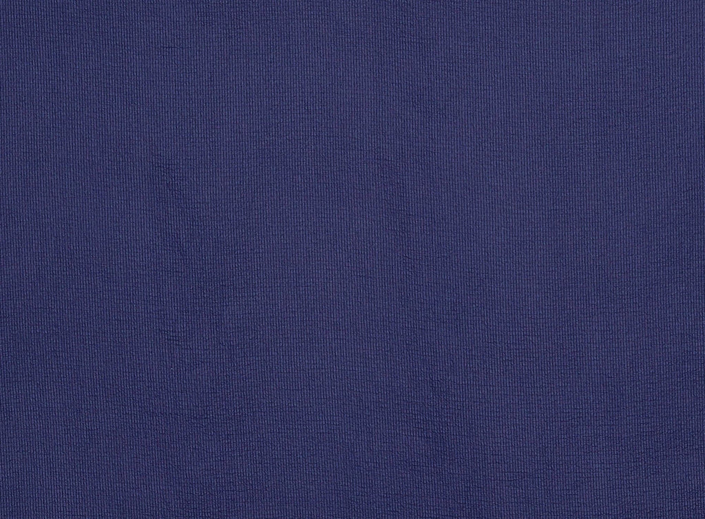 449 DEEP BLUE | 1325 - "BRIDGET" SOILD CREPE - Zelouf Fabrics