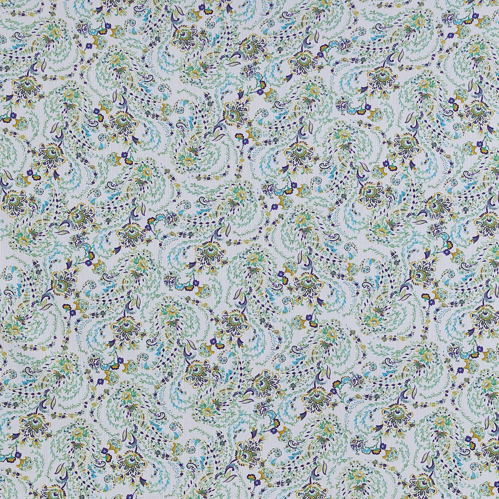 PAISLEY PRINT YORYU | 13475-2222DP 165LILAC/YELLOW - Zelouf Fabrics