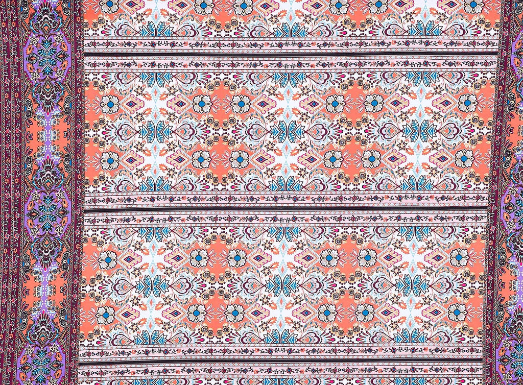 PRINT ITY  | 13540-1181 863 TGRN/PURPLE - Zelouf Fabrics
