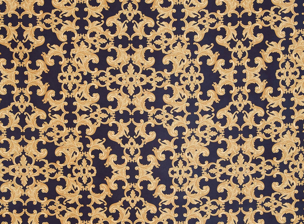 MIKADO  | 13641-4765DP C929 BLK/GOLD - Zelouf Fabrics