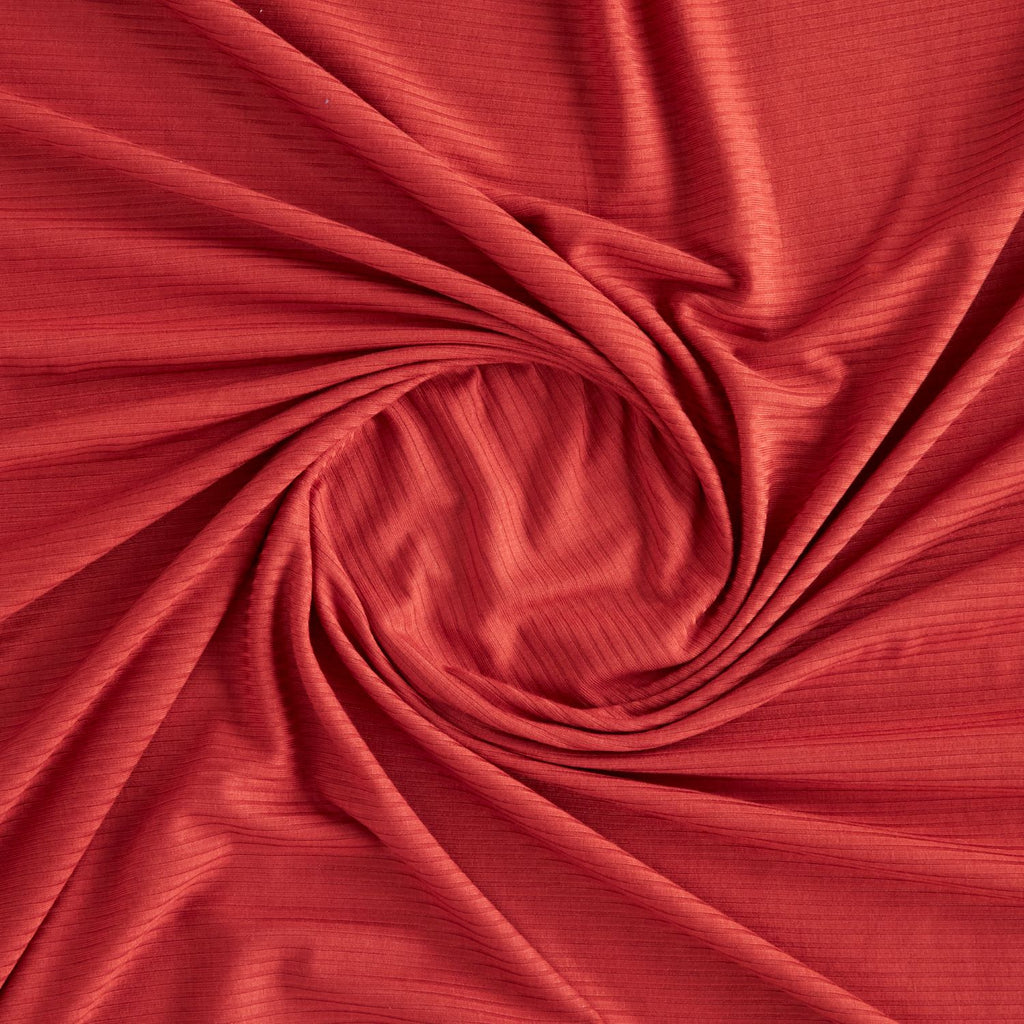 COGNAC | 3547 - SIRO RIBBED KNIT - Zelouf Fabrics
