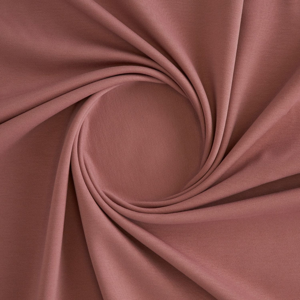 LEGACY PONTE | 5217 DUSTY MAUVE - Zelouf Fabrics