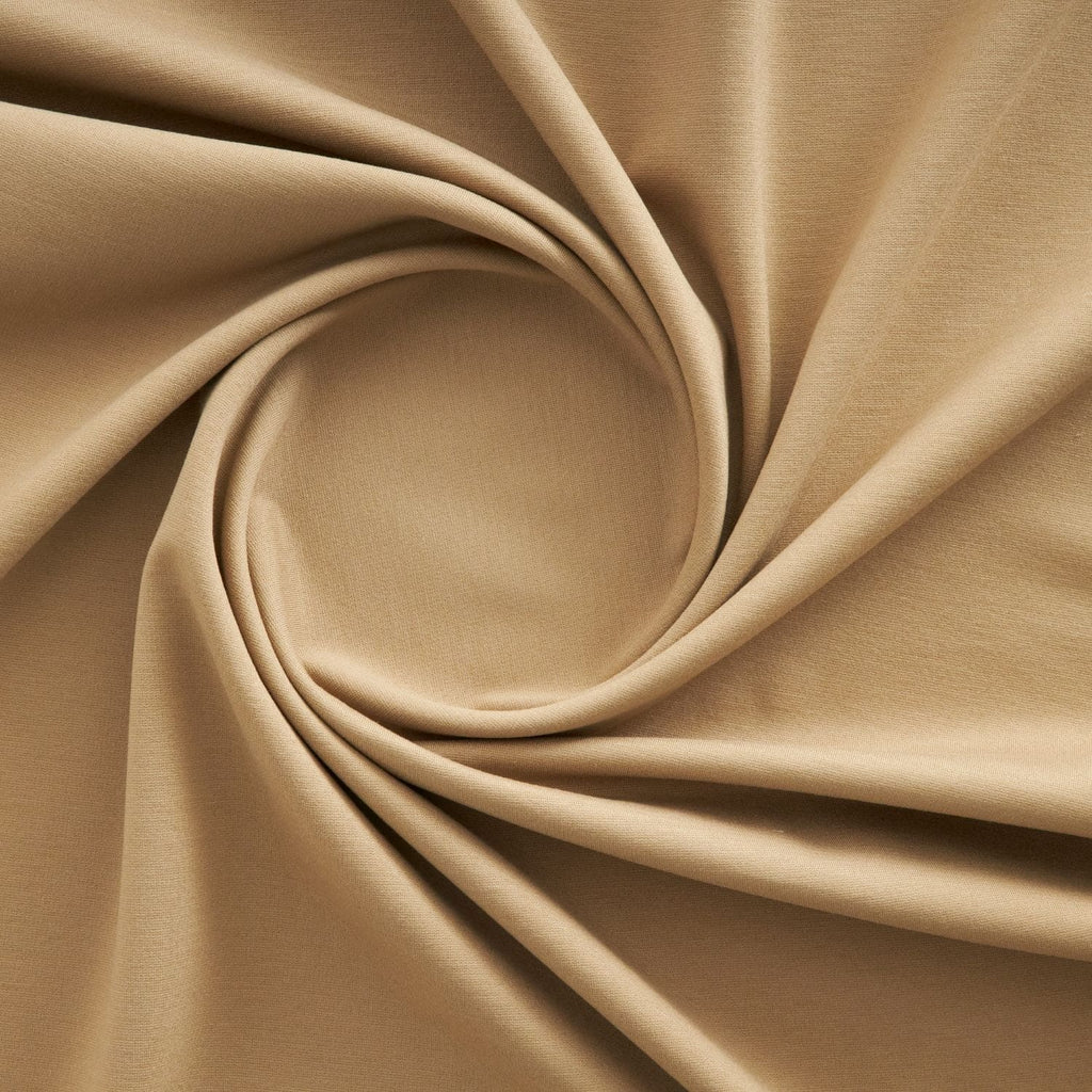 LEGACY PONTE | 5217 CAMEL - Zelouf Fabrics