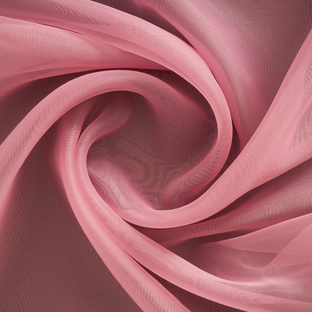 ROSE SHELL | 9494 - SOLID ORIGAMI ORGANZA - Zelouf Fabrics