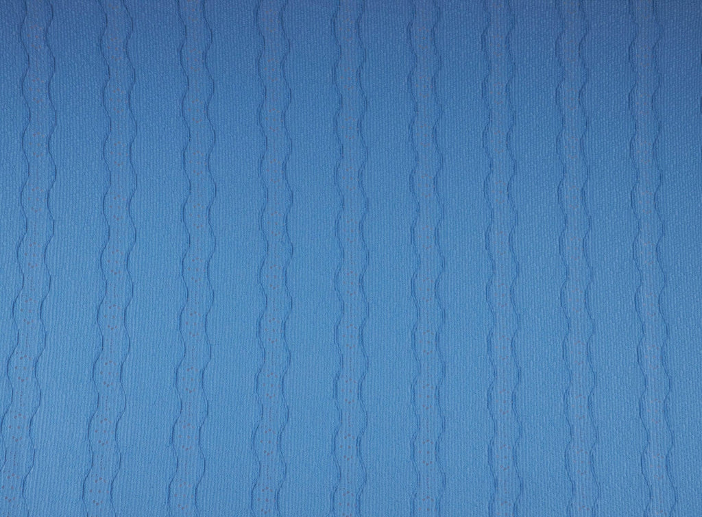 ADA TEXTURE KNIT JACQUARD  | 26116 HONEST OCEAN - Zelouf Fabrics