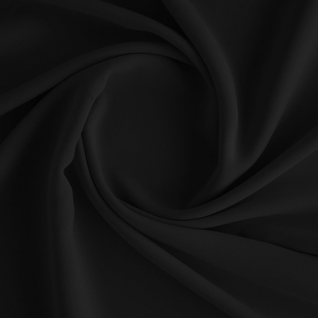 BLACK | 169 - SIX PLY SUITING - Zelouf Fabrics
