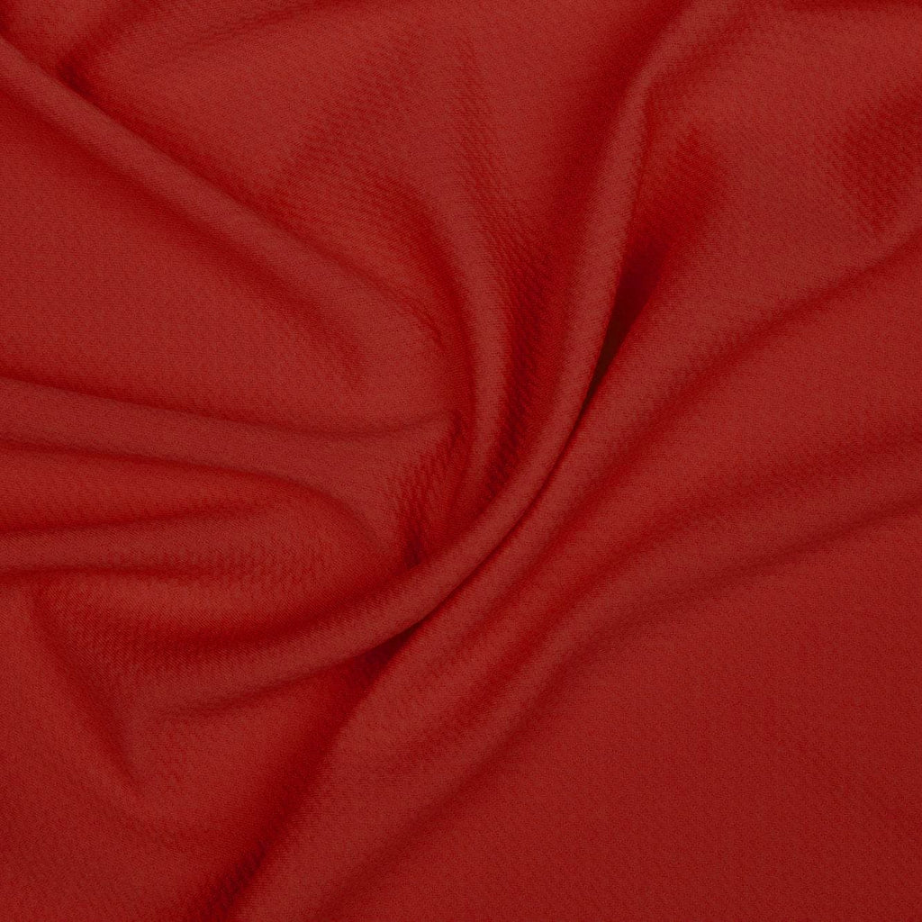 LUSH TEXTURED KNIT  | 1833 RED - Zelouf Fabrics