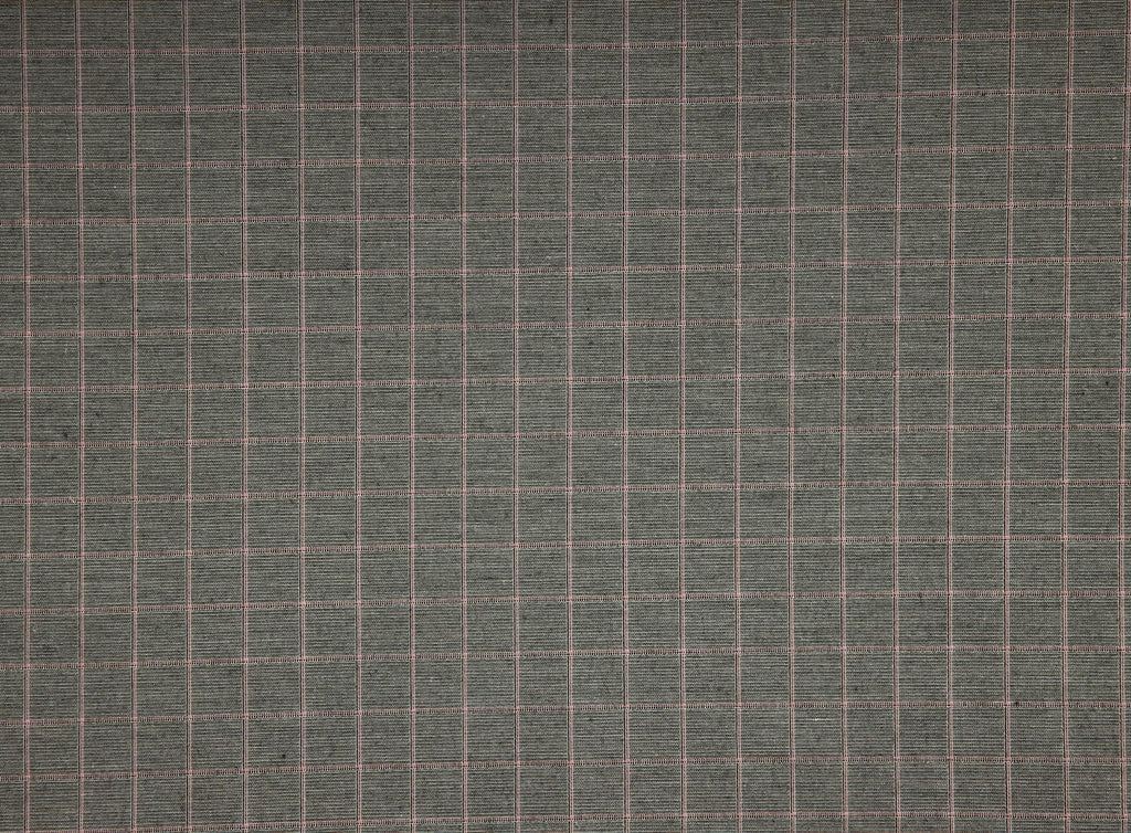 PINK COMBO | 25856 - CARMEN CHECK LUREX SUITING - Zelouf Fabrics