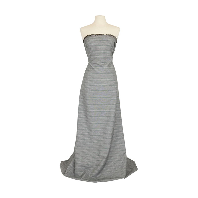 SNAPE STRIPE LUREX SUITING  | 25854