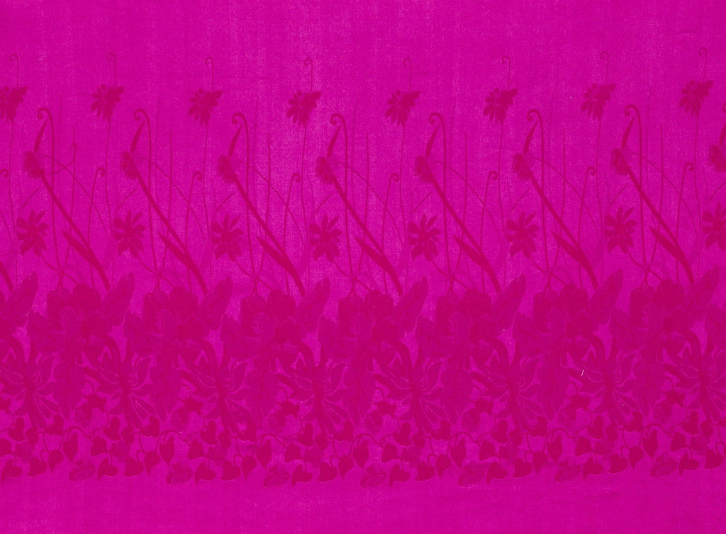 FLORAL PANELS AMANDA ST. SATIN JACQUARD  | 20128  - Zelouf Fabrics