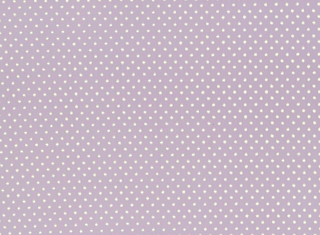 VAMP EGGPLANT/G | 20189-1060 - SMALL DOT FOIL ON TULLE - Zelouf Fabrics