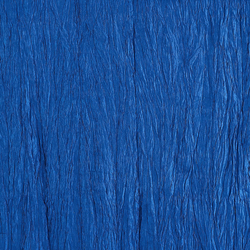 ATLANTIC HONOR | 20276-6699-BLUE - SUPER CRUSHED STRETCH TAFFETA - Zelouf Fabric