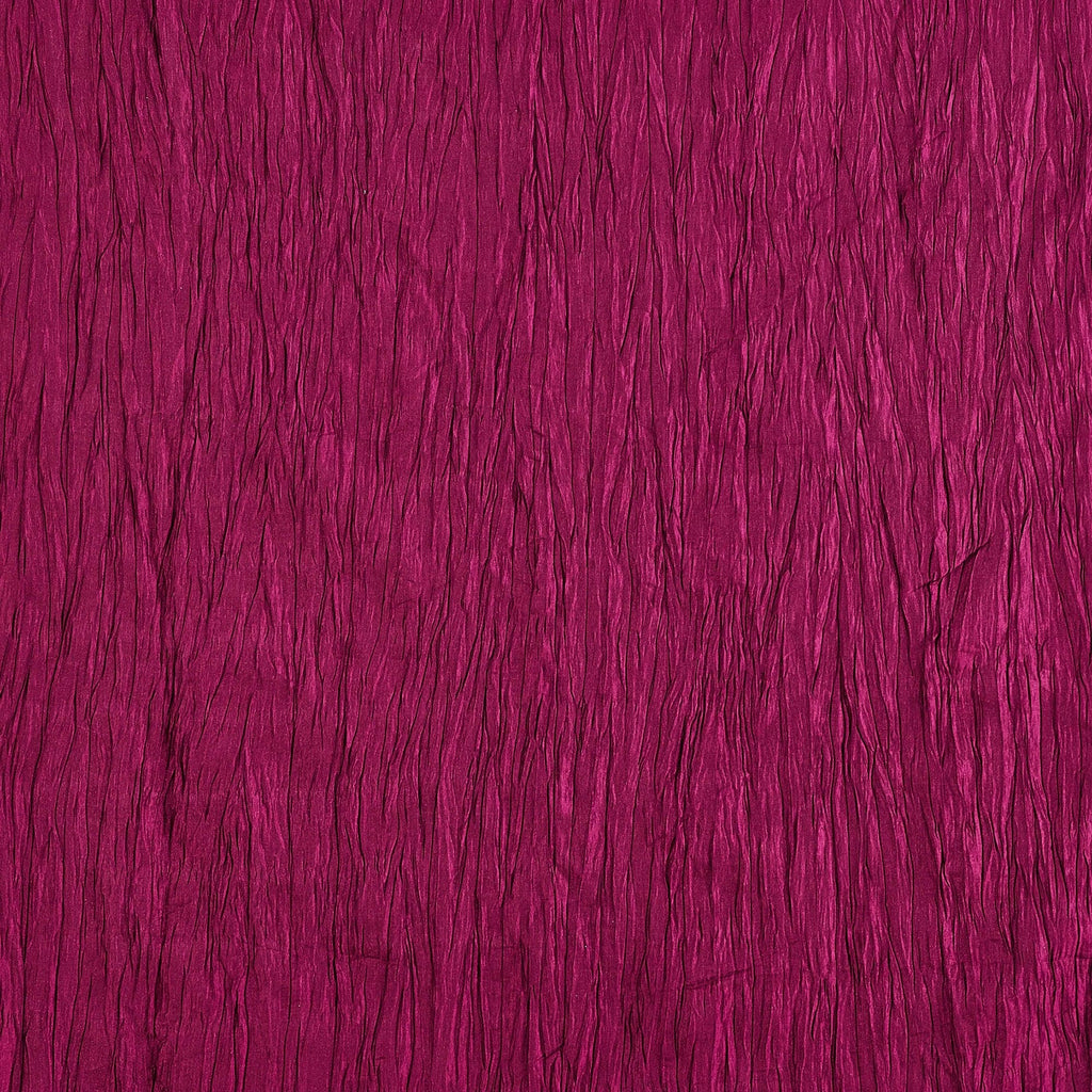 BURGUNDY HONOR | 20276-6699-RED - SUPER CRUSHED STRETCH TAFFETA - Zelouf Fabric