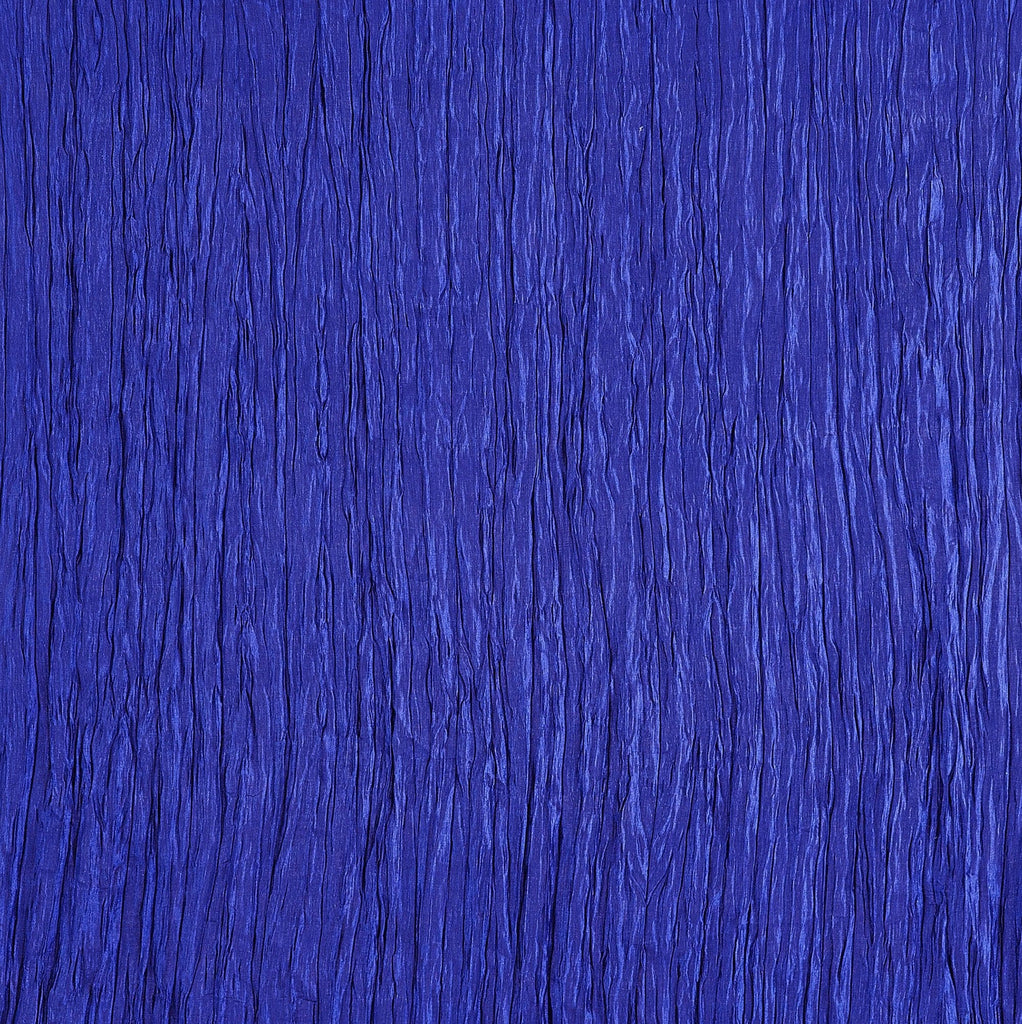 OPULENT INDIGO | 20276-6699-BLUE - SUPER CRUSHED STRETCH TAFFETA - Zelouf Fabric