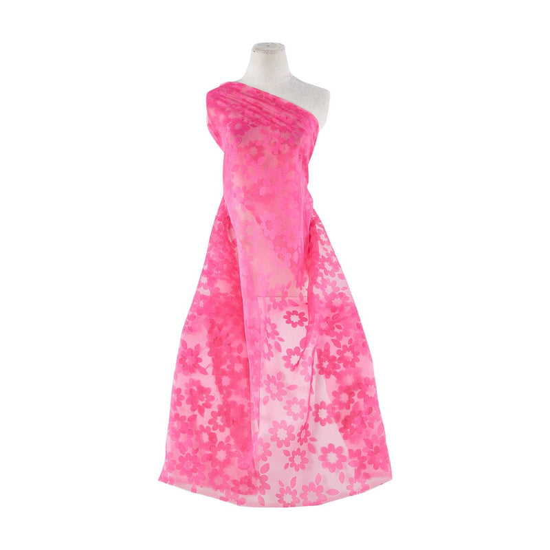 FLOWER BURNOUT ORGANZA  | 20283