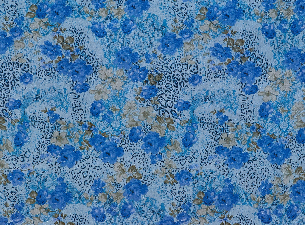 SMJ P/PRINTED WITH ROLLER GLITTER  | 20304-631  - Zelouf Fabrics