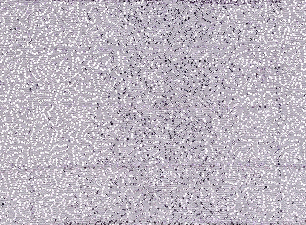 AMETHYST | 20317 - All Over Sequin On Web Tulle - Zelouf Fabrics