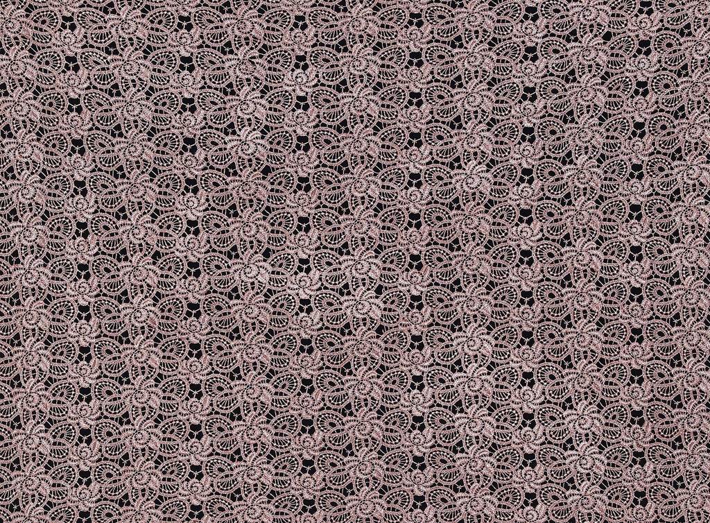 SULTRY BLUSH | 20405-POLY - FLORAL CHEMICAL LACE - Zelouf Fabrics