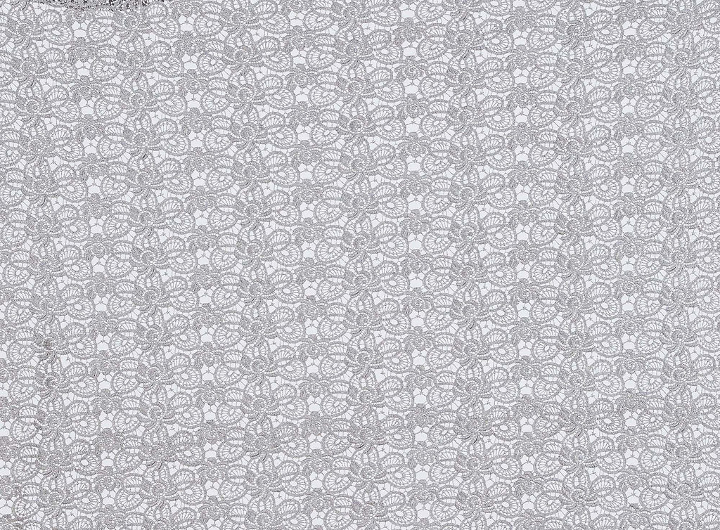 SULTRY GREY | 20405-POLY - FLORAL CHEMICAL LACE - Zelouf Fabrics