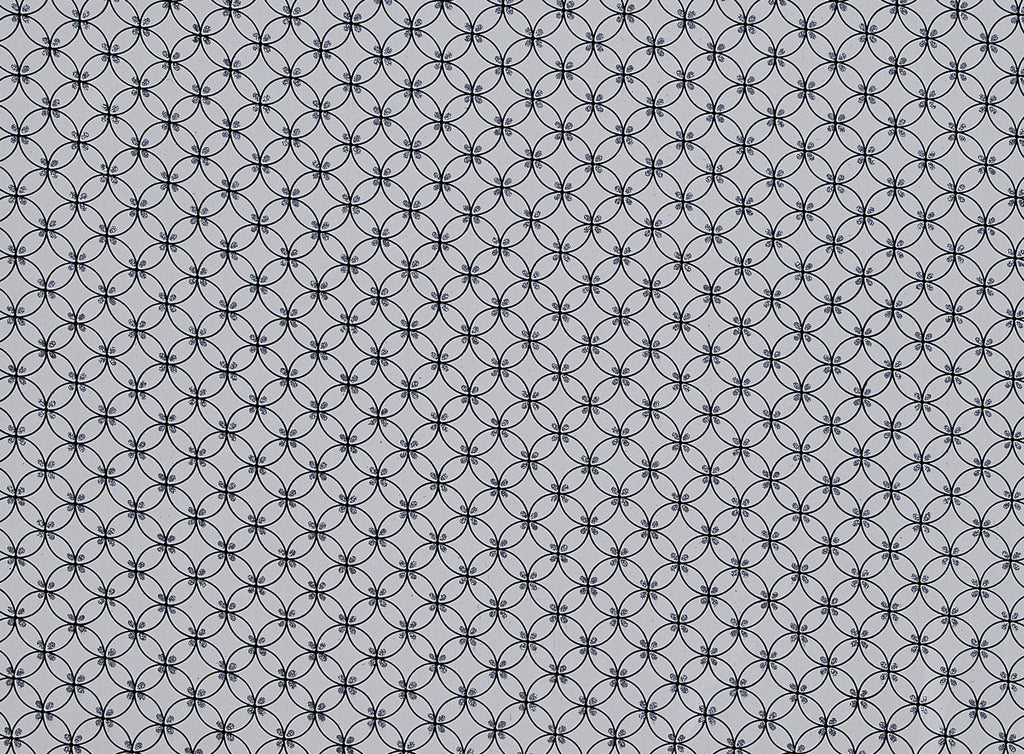 IRIDESCENT ORGANZA WITH FLOCK & OUTLINE GLITTER 2X  | 20450-922  - Zelouf Fabrics