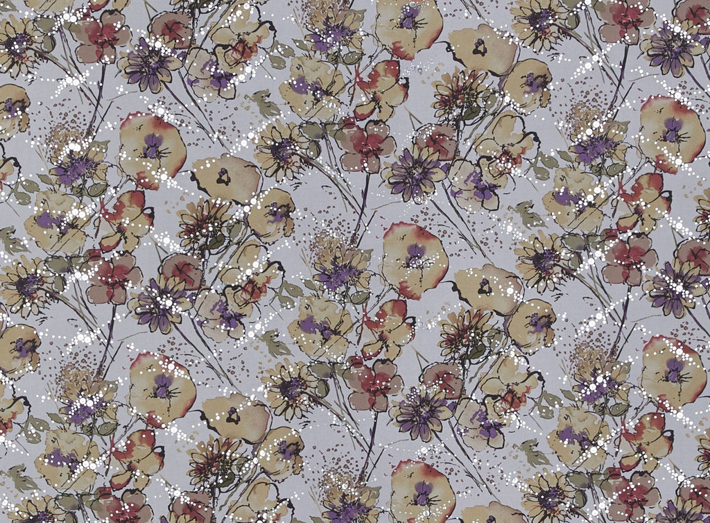 FIELD OF FLOWERS ON MJC W/TRANS  | 20451-631TRANS  - Zelouf Fabrics