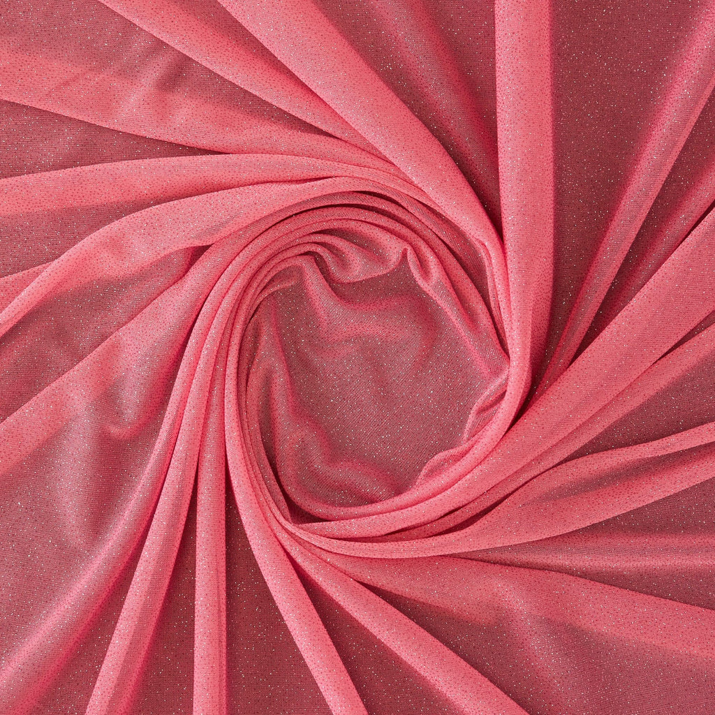 PINK GLOW | 1-ROLLER GLITTER CHIFFON | 4233 - Zelouf Fabrics