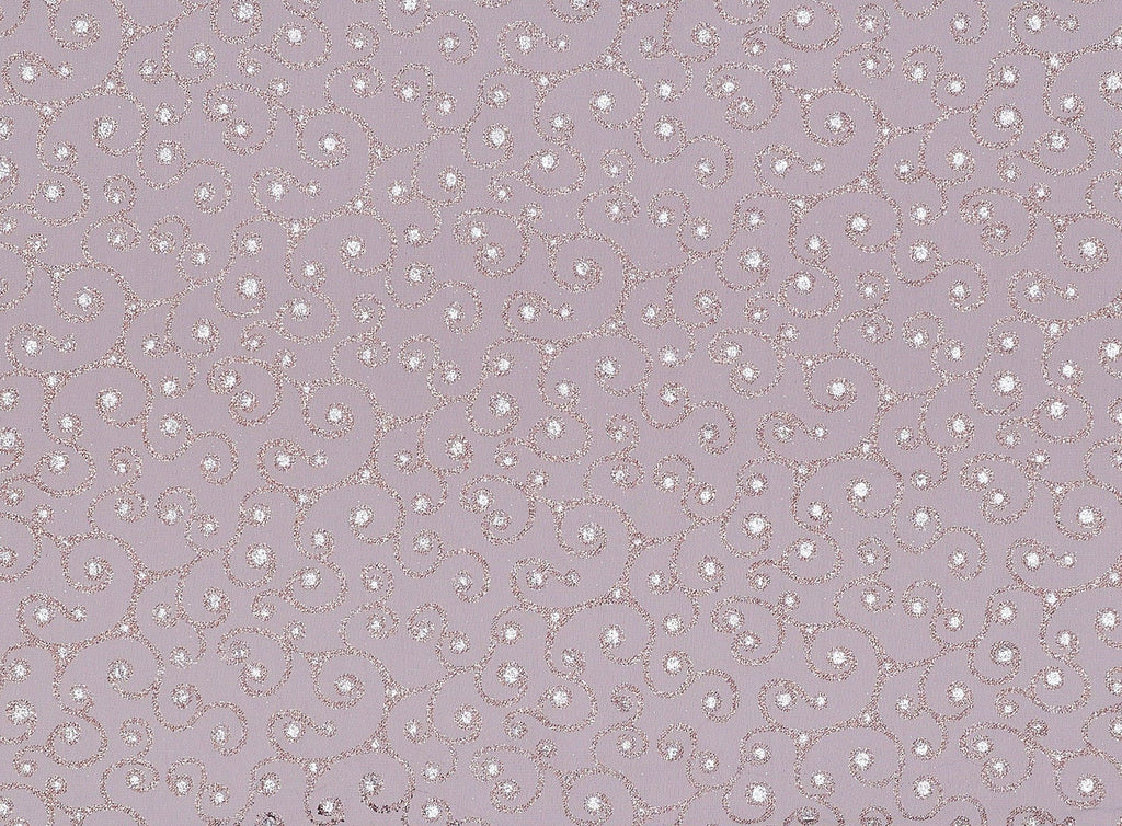 VAMP PEACOCK | 20556-1060 - 2X GLITTER SWIRL ON TULLE - Zelouf Fabrics