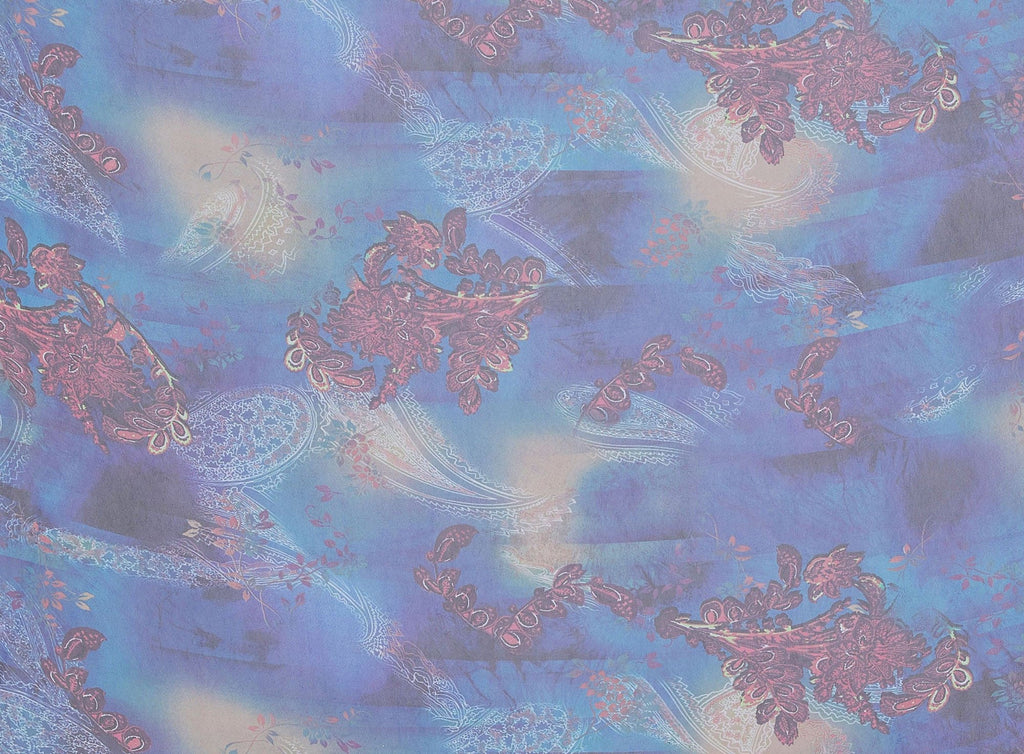 LEAVE AND SWIRL PAISLEY ON MJC  | 20579-631  - Zelouf Fabrics