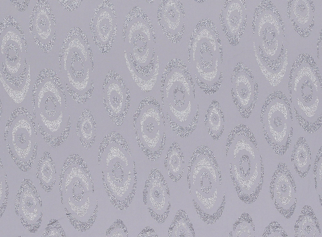 OVAL GLIP JAQUARD GLITTER ON TULLE 2X  | 20599-1060  - Zelouf Fabrics