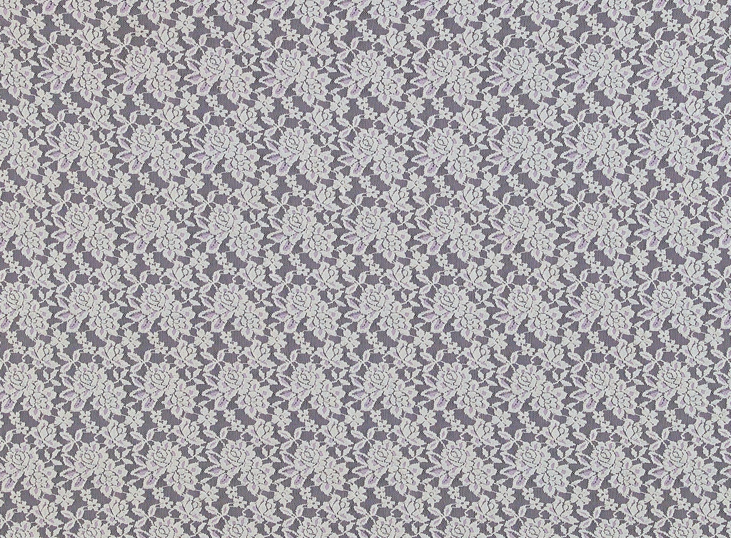LILAC PASTRY | 20606-SCALLOP - 2 TONE LACE W/SCALLOP CUTTING - Zelouf Fabrics