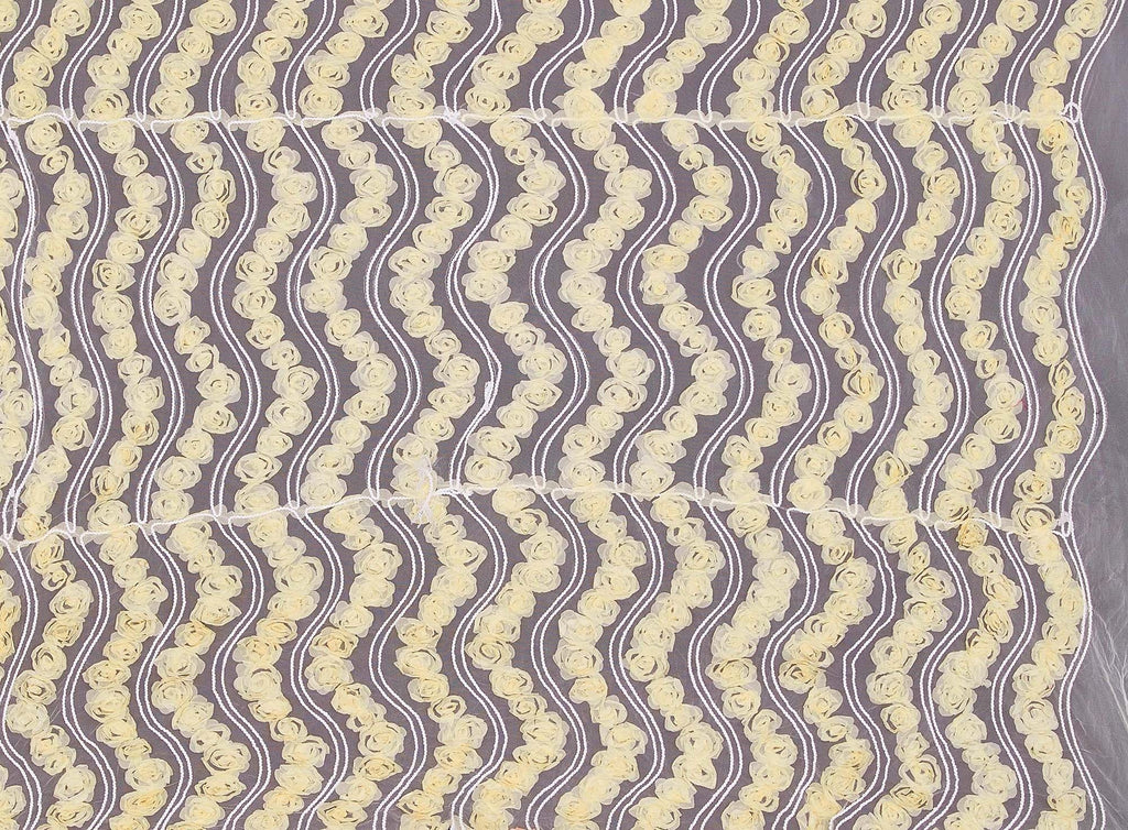 ROSE WAVY SOUTACHE  | 20626  - Zelouf Fabrics